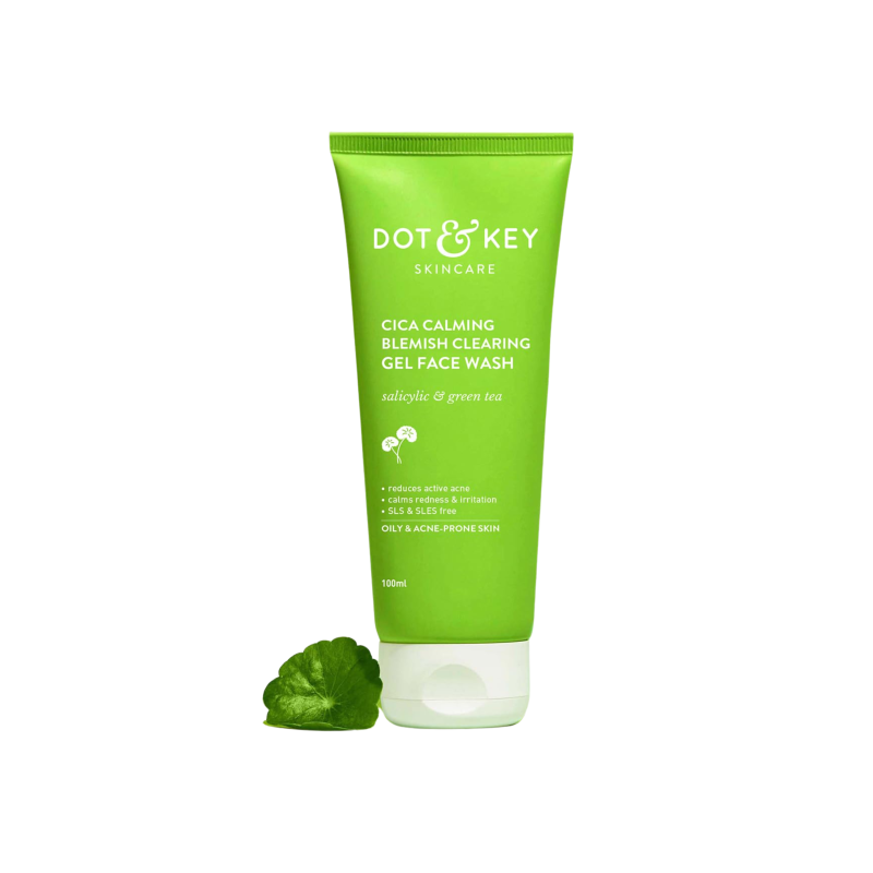 Dot & Key Cica Calming Blemish Clearing Gel Face Wash 100ml