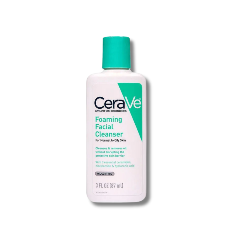 CeraVe Foaming Facial Cleanser for Normal to Oily Skin 87ml