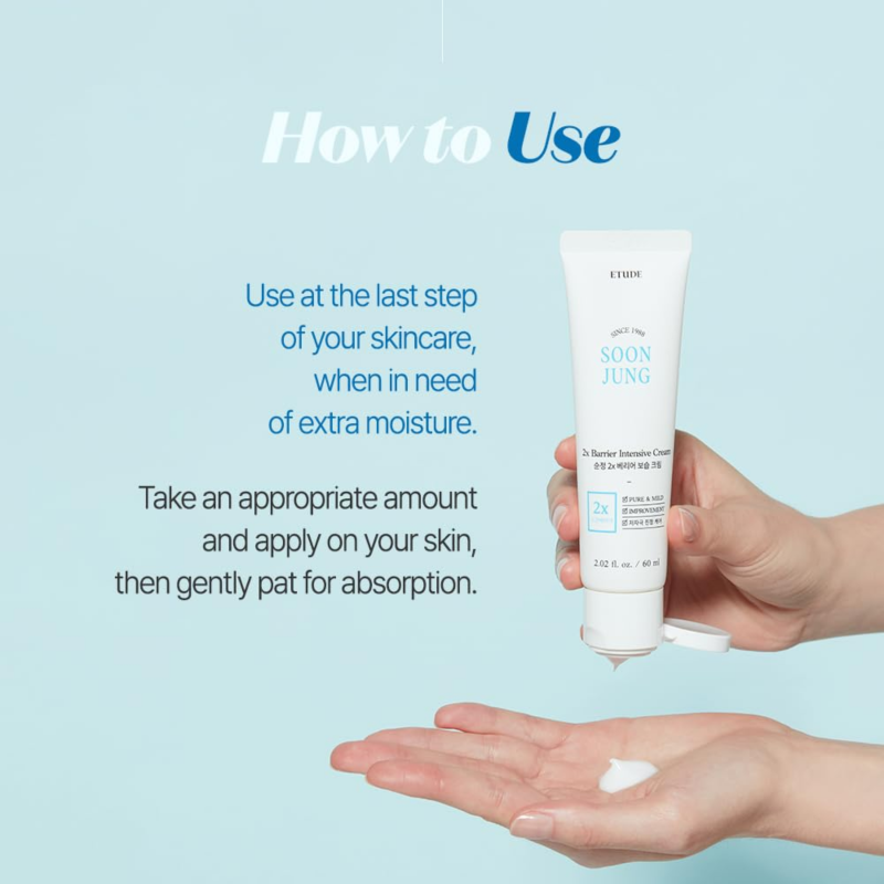 Etude Soon Jung 2x Barrier Intensive Cream 60ml